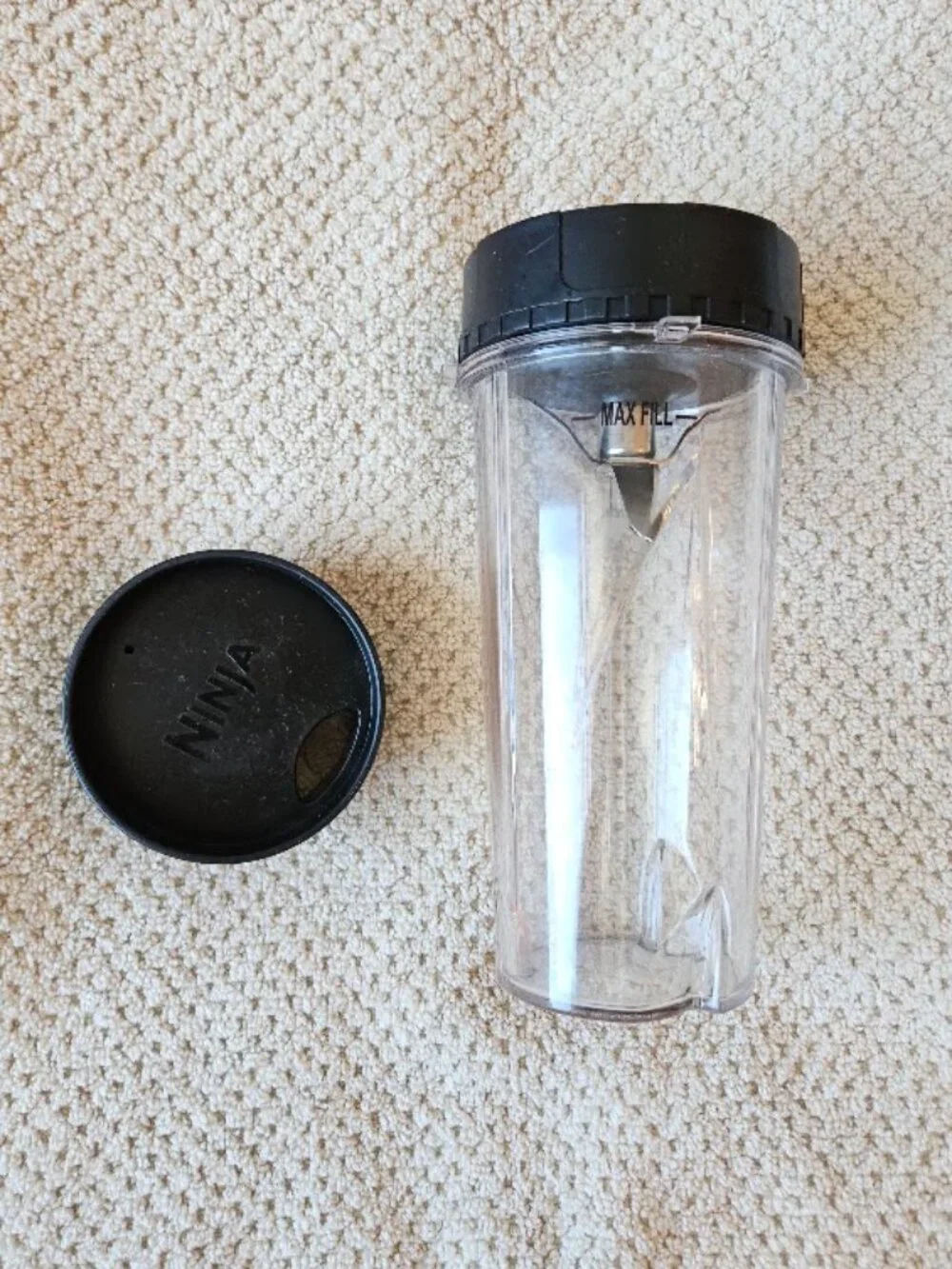 Ninja Blender Replacement Parts Single Serve 24oz Smoothie Cup Blade Assembly